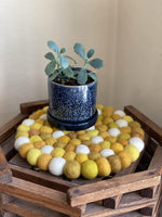 Yellow Trivet &/or Coaster - Redheadnblue
