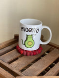 Red Trivet &/or Coaster - Redheadnblue