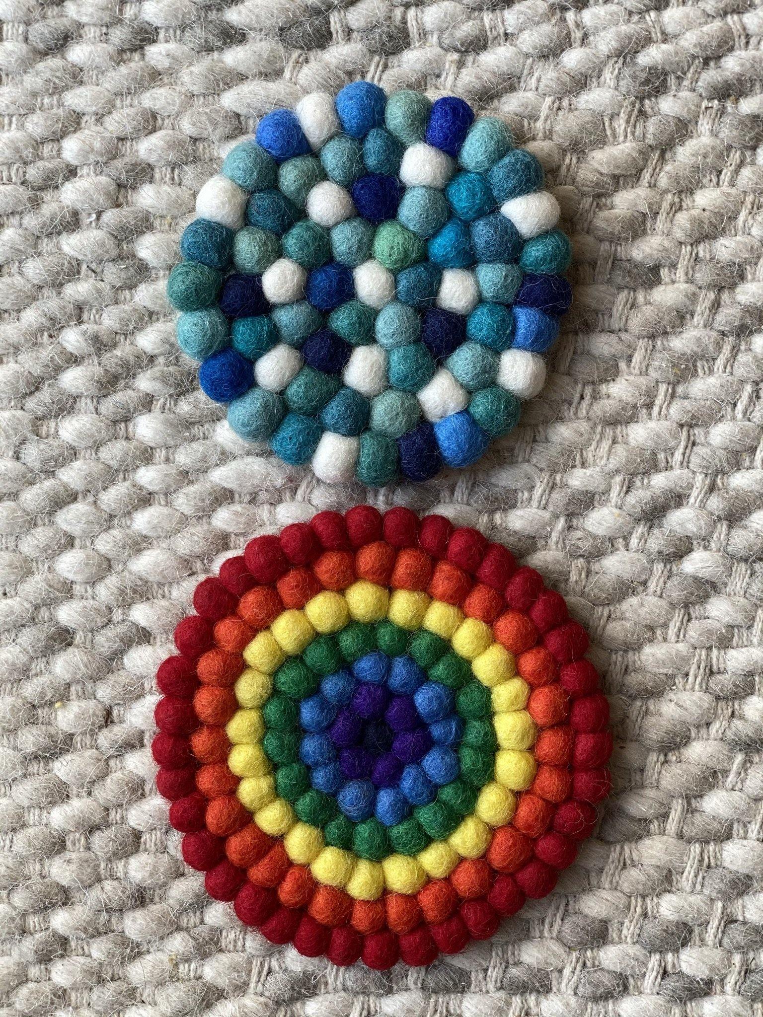 Blue Trivet &/or Coaster - Redheadnblue