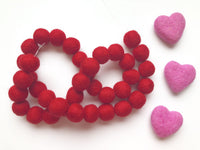 Solid Red Garland - Redheadnblue