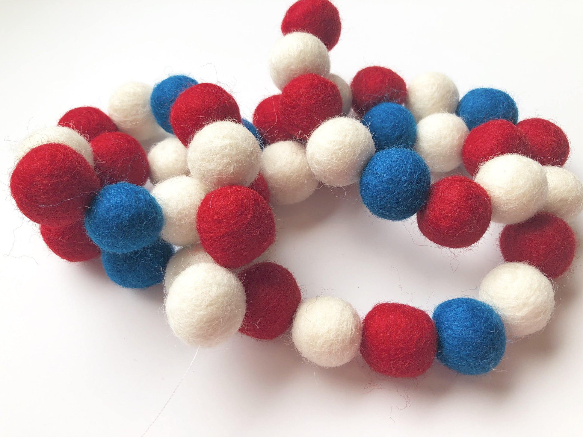 American Flag Garland - Redheadnblue