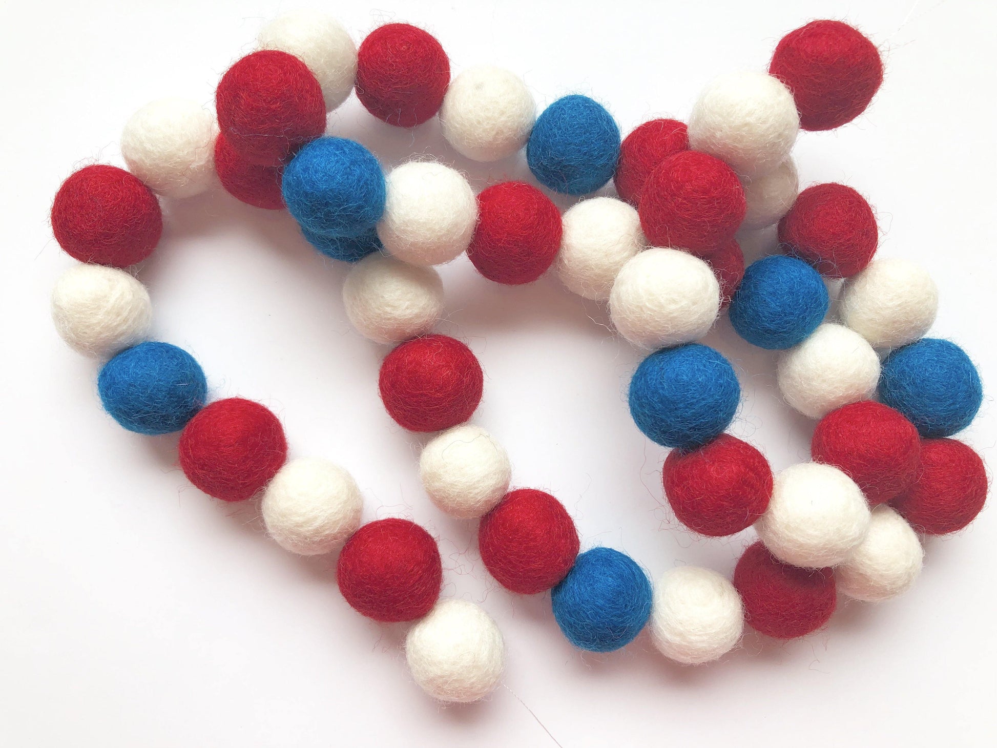 American Flag Garland - Redheadnblue