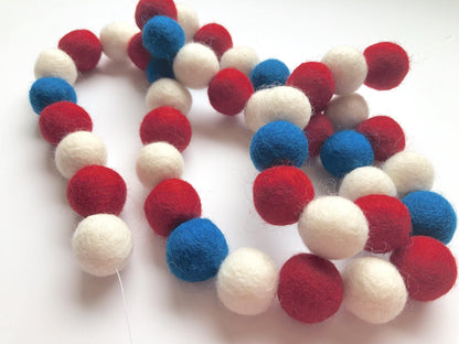 American Flag Garland - Redheadnblue