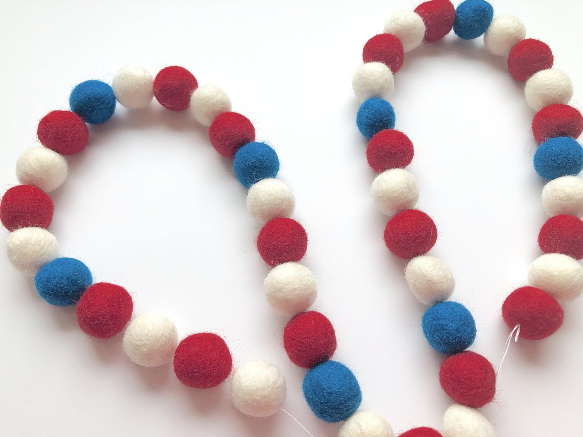 American Flag Garland - Redheadnblue