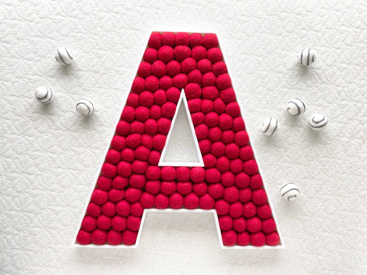 ART Felt Ball Letters