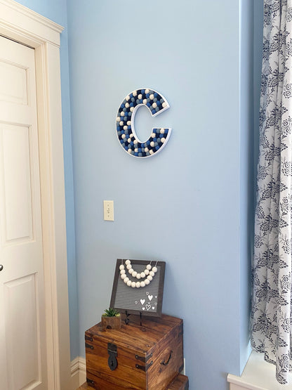 Felt Ball Letter C