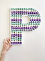 Felt Ball Letter P