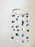 Woodland Felt Ball Ceiling Mobile