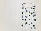 Woodland Felt Ball Ceiling Mobile