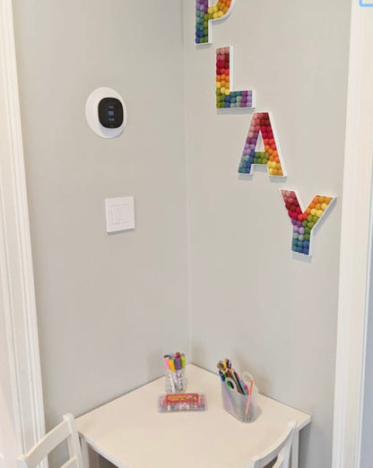 Felt Ball Letter P