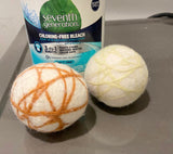 Rainbow Stripe Dryer Balls