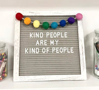 Custom Felt Ball Garland