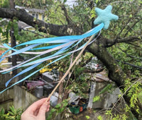 Felted Star Wands