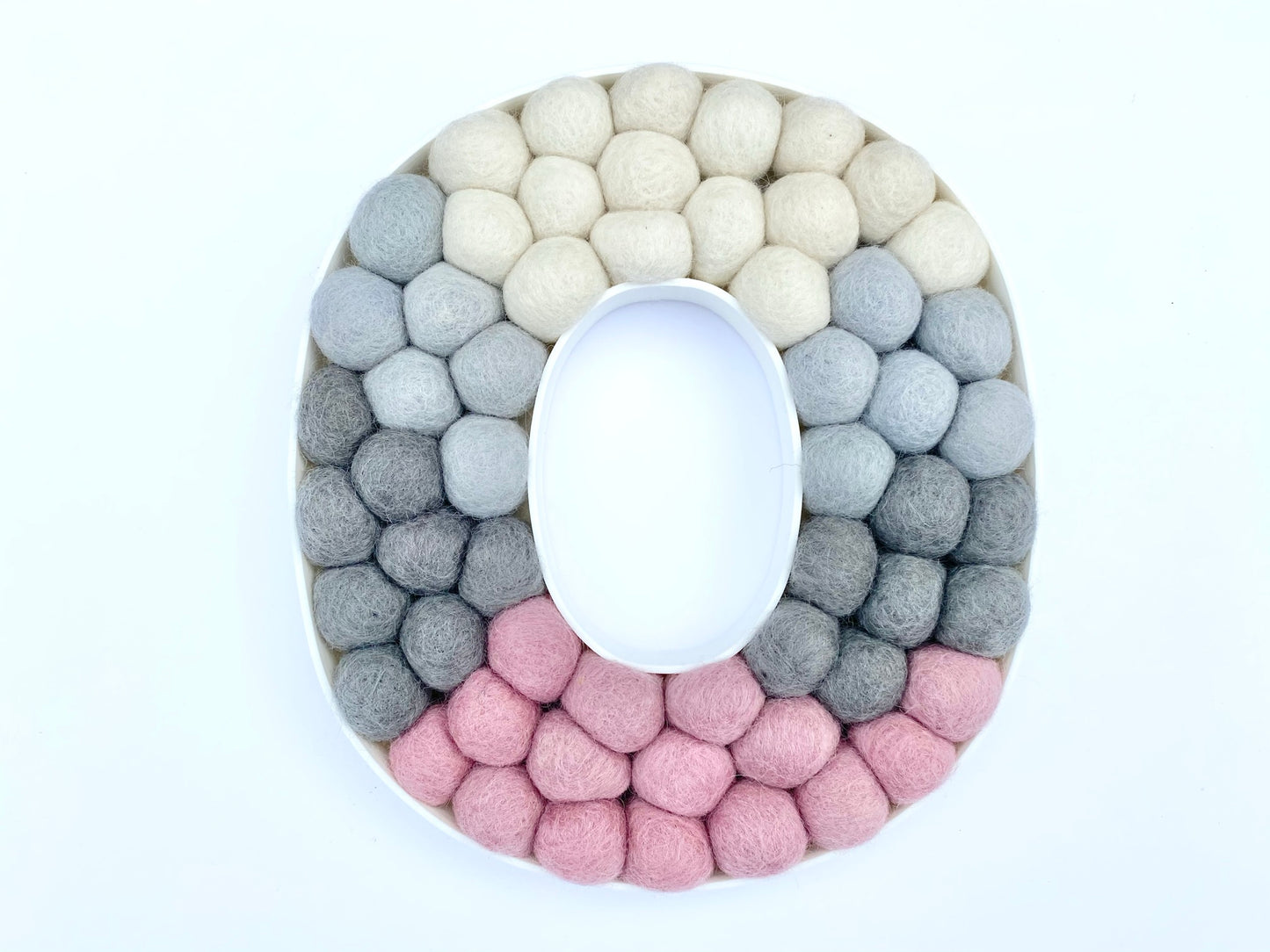Christmas JOY Felt Ball Letters