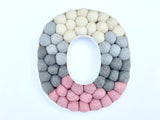 Christmas JOY Felt Ball Letters