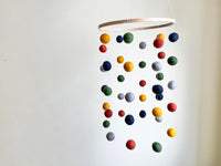 Rust Navy Gold Ceiling Mobile