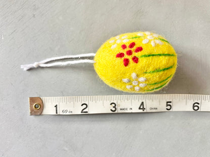 Felt Egg Ornaments