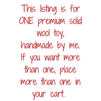 Felt Gnome Waldorf Toy