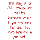 Felt Gnome Waldorf Toy