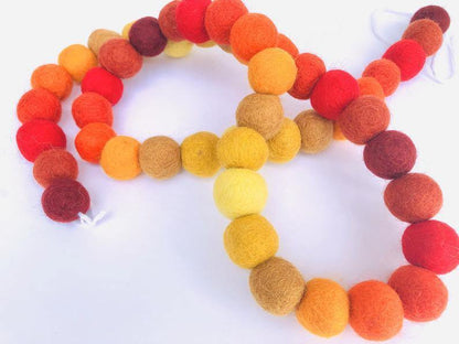 Fall Gradient Garland - Redheadnblue