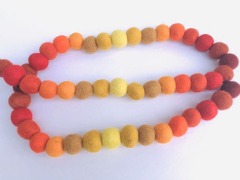 Fall Gradient Garland - Redheadnblue