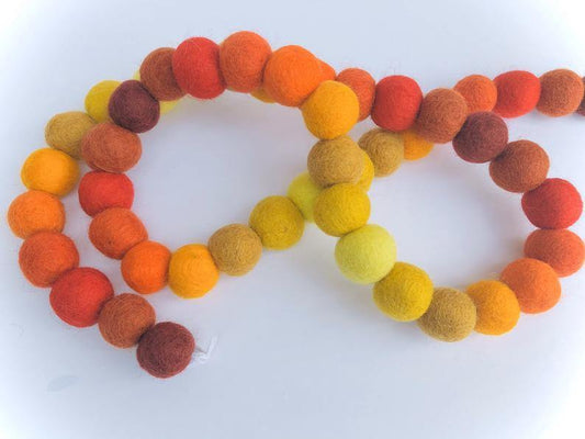 Fall Gradient Garland - Redheadnblue