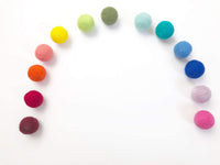 Medium Solid Wool Cat Toys - Redheadnblue