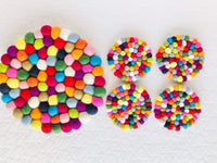 Colorful Trivet &/or Coaster - Redheadnblue