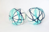 Aqua Stripe Dryer Ball