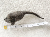 Felted Mouse Kicker Toy - Redheadnblue