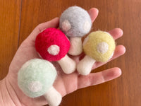 Mushroom Felt Ornament