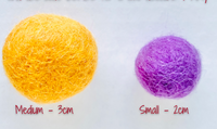 Small Solid Wool Kitten Toys - Redheadnblue