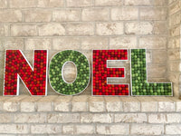 NOEL Felt Ball Christmas Letters