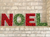 NOEL Felt Ball Christmas Letters