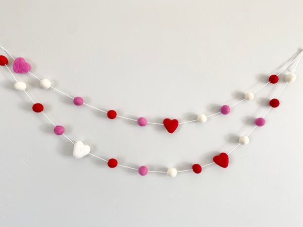 Valentine’s Day Heart Garland