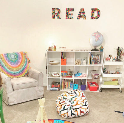 READ Felt Ball Letters