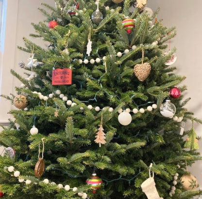 Solid White Garland