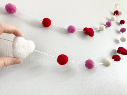 Valentine’s Day Heart Garland