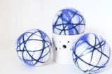 Sapphire Stripe Dryer Ball
