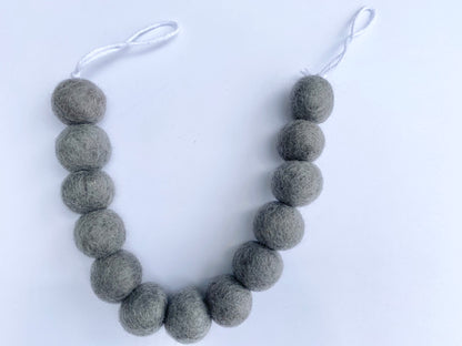 Gray Curtain Ties