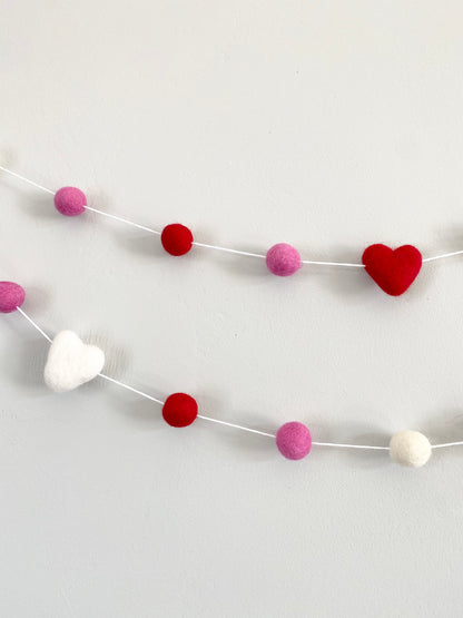 Valentine’s Day Heart Garland