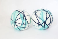 6 Rainbow Dryer Balls - Wool Jamboree