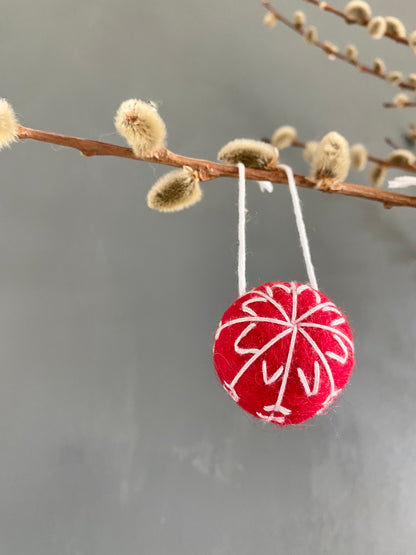 Snow Flake Loose Balls