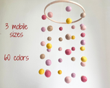 Pinks Gold & Neutral Ceiling Mobile