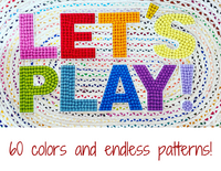 LET'S PLAY! Felt Ball Wall Decor - Wool Jamboree