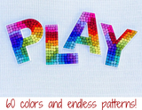PLAY Felt Ball Letters - Wool Jamboree
